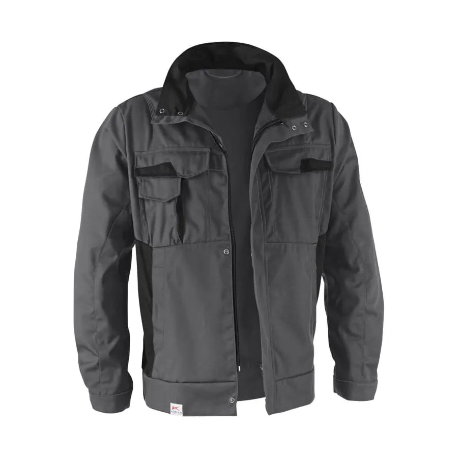 B-Ware Kübler Jacke Arbeitsjacke Vita Mix 1 L45 Anthrazit Schwarz Berufsjacke Größe S - 4053813285528