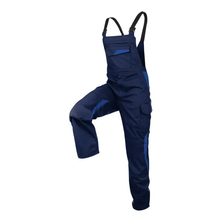 B-Ware Kübler Latzhose Arbeitskleidung Hose Vita 3 L47 Dunkelblau Kornblumenblau Gr 54 - 4053813312057