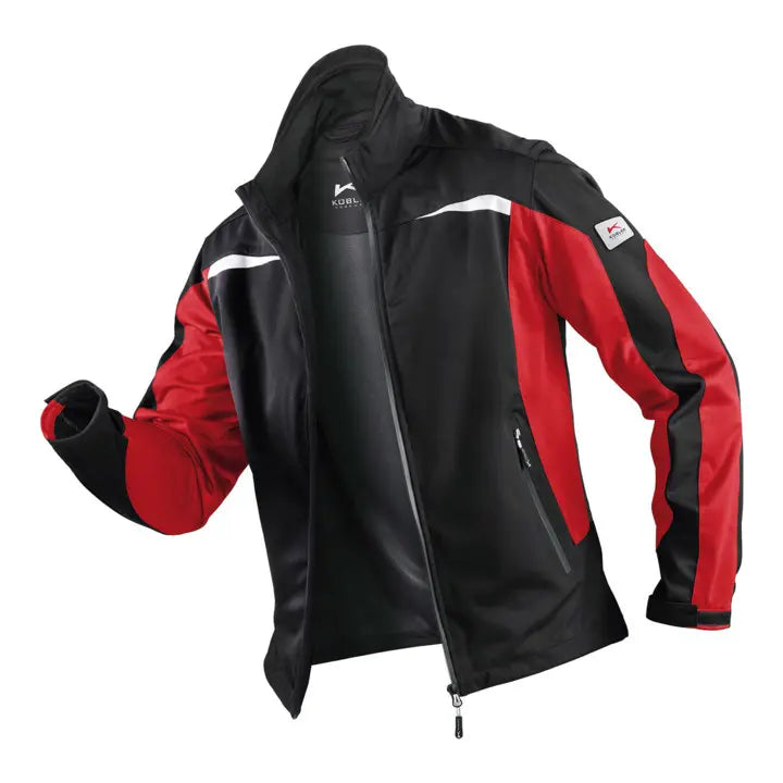 B-Ware Kübler Jacke Blouson Weather Jacke Schwarz Mittelrot L Arbeitskleidung - 4053813379272