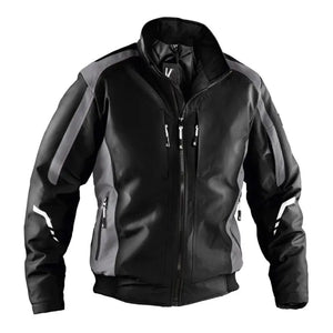 B-Ware Kübler Jacke Wetter Dress Arbeitsjacke 1367 Schwarz Anthrazit Größe L Polyester