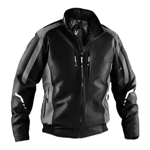 B-Ware Kübler Jacke Wetterjacke Arbeitsjacke Schwarz Anthrazit Xl Polyester Steppfutter
