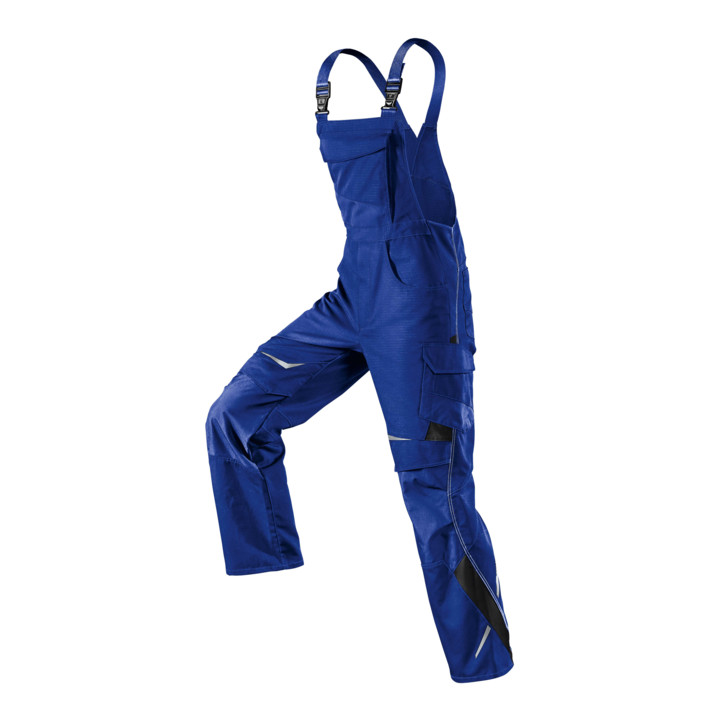 B-Ware Kuebler Pulsschlag Latzhose 3324 Kornblumenblau Schwarz Größe 62 Arbeitshose - 4053813028477