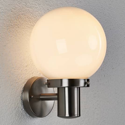 B-Ware Lindby Kugelförmige Außenwandleuchte Samuel Wandleuchte Wandlampe Lampe Leuchte  - 6291105704403