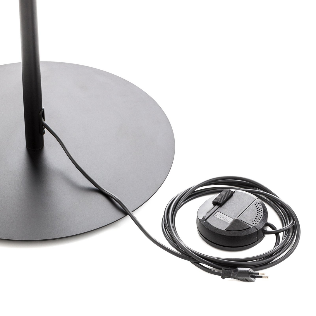 Kundalini Stehleuchte Lampe Schwarz Kushi Xl 185 Cm Dimmer Designerlicht Leuchte B-Ware - 8015086003410