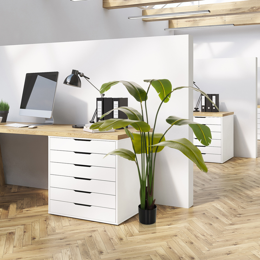 B-Ware Hjh Office Kunstpflanze Kunstbaum Banane Pflanze Kunst Pflanze 170 Cm Grün Deko