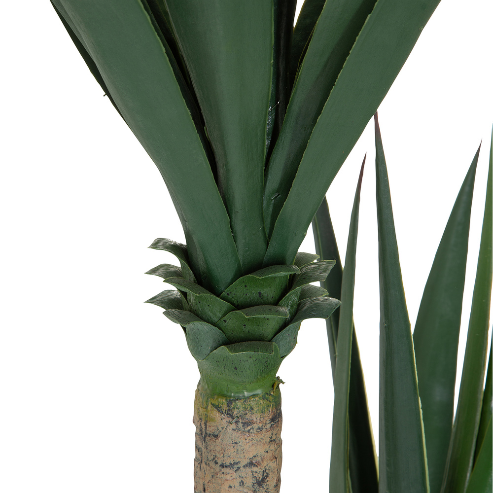 Hjh Office Kunstpflanze Yucca Palmlilie Palme Grün 135 Cm Kunstpalme Indoor  B-Ware - 4064323007364