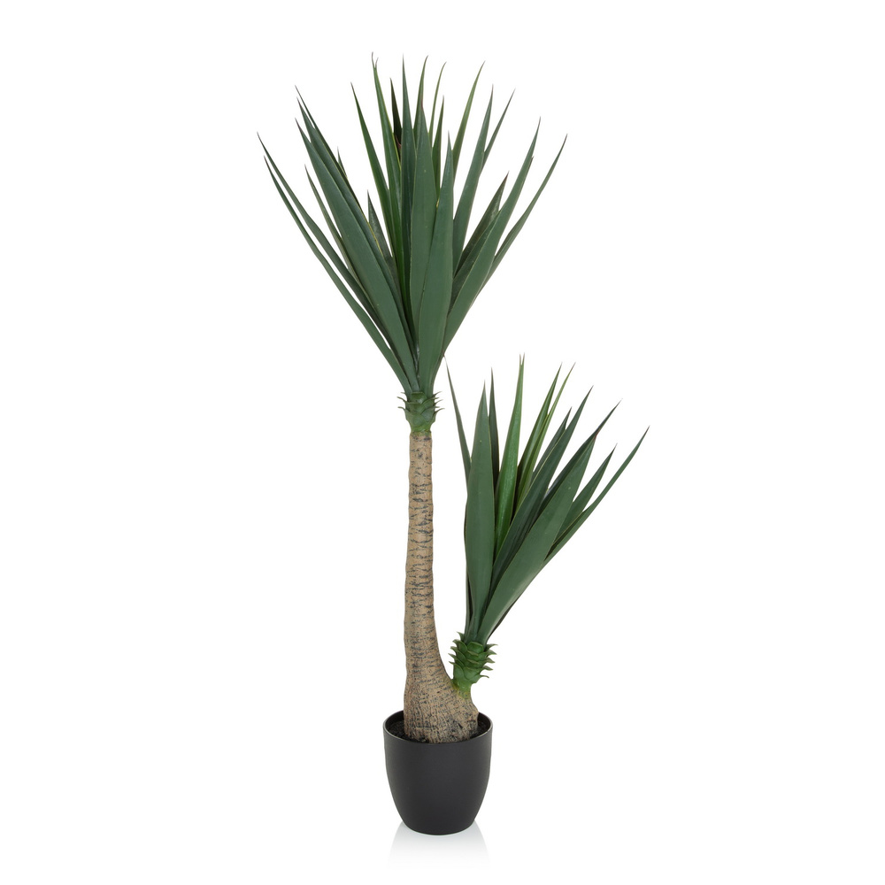 Hjh Office Kunstpflanze Yucca Palmlilie Palme Grün 135 Cm Kunstpalme Indoor  B-Ware - 4064323007364