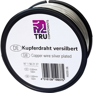 B-Ware Tru Components Kupferdraht Draht Litze Ohne Isolierlack