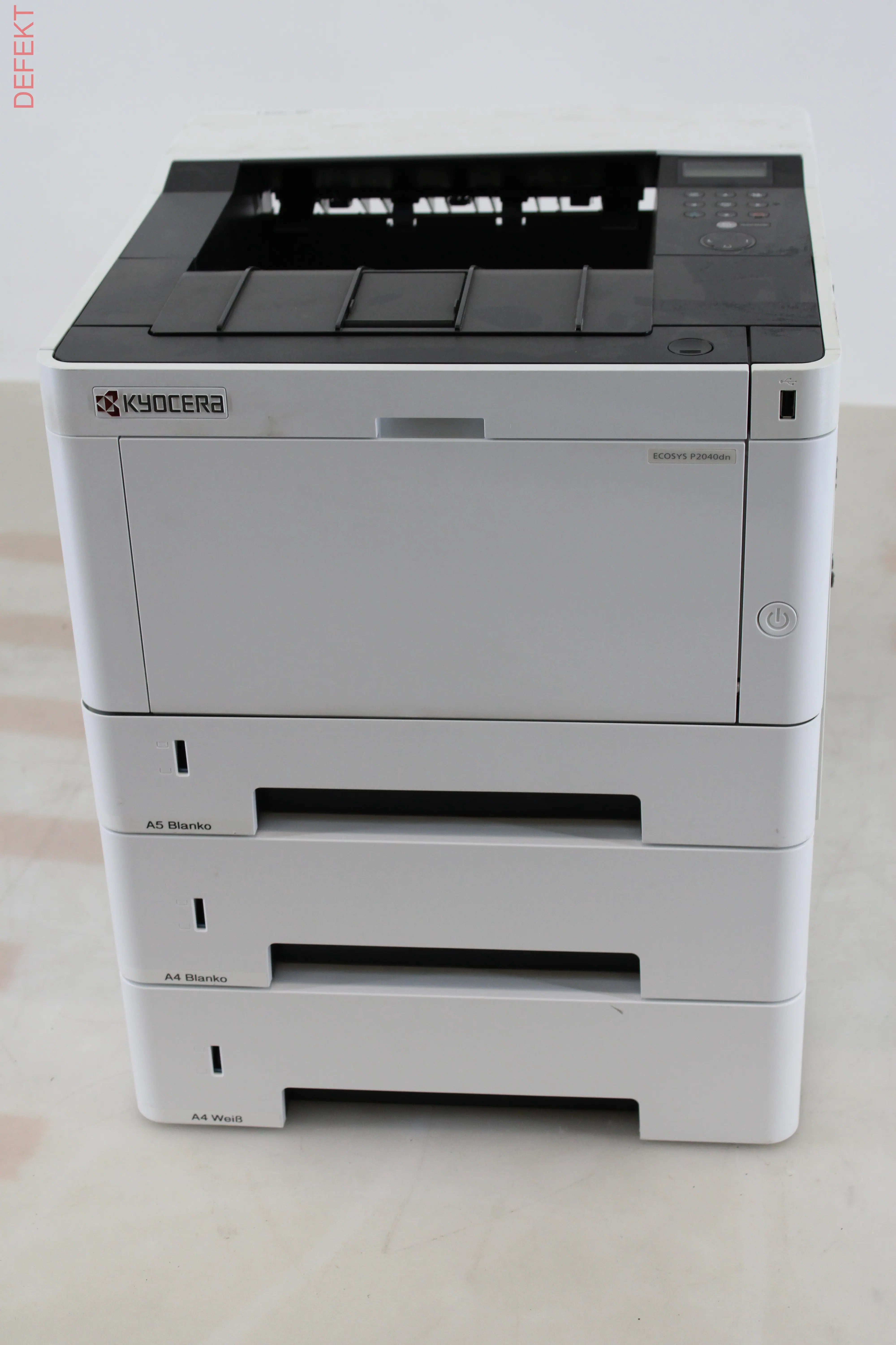 D-Ware Kyocera Ecosys P2040dn Mono Laserdrucker A4 1200 Dpi Lan Duplex Defektware - 632983040249
