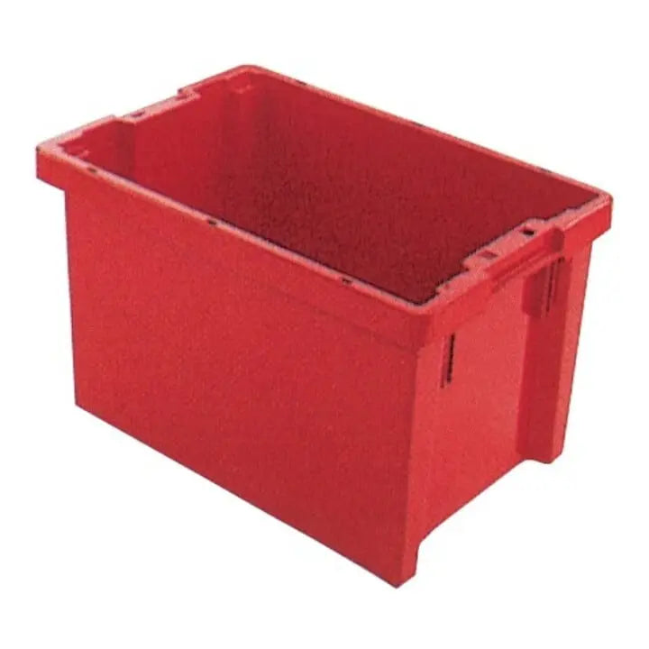 B-Ware La Ka Pe Drehstapelbehälter Box Container Pp Rot 65l L600x B400  6 Stück - 4031022013170