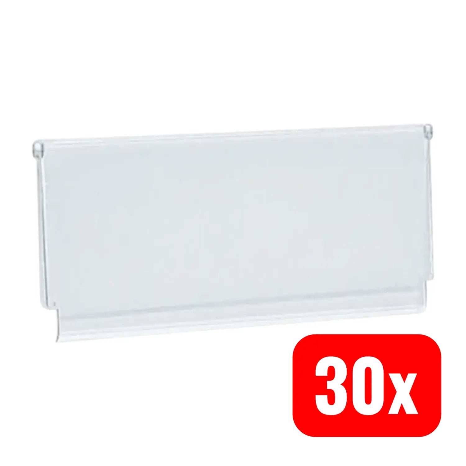 B-Ware La Ka Pe Regaleinsatz Trennwand Einsatz Regalkasten B152mm Transparent 30 Stück - 4031022010773