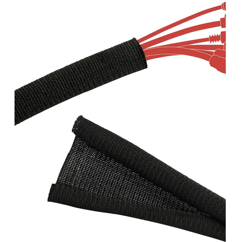 B-Ware Label The Cable Kabelschlauch Kabelkanal Pro Kabel Tube Schlauch Schwarz 25m - 4260162071003