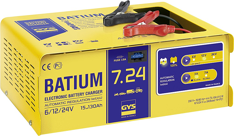B-Ware Gys Batium 7.24 024502 Automatikladegerät 6 V, 12 V, 24 V 11 A 11 A - 3154020024502