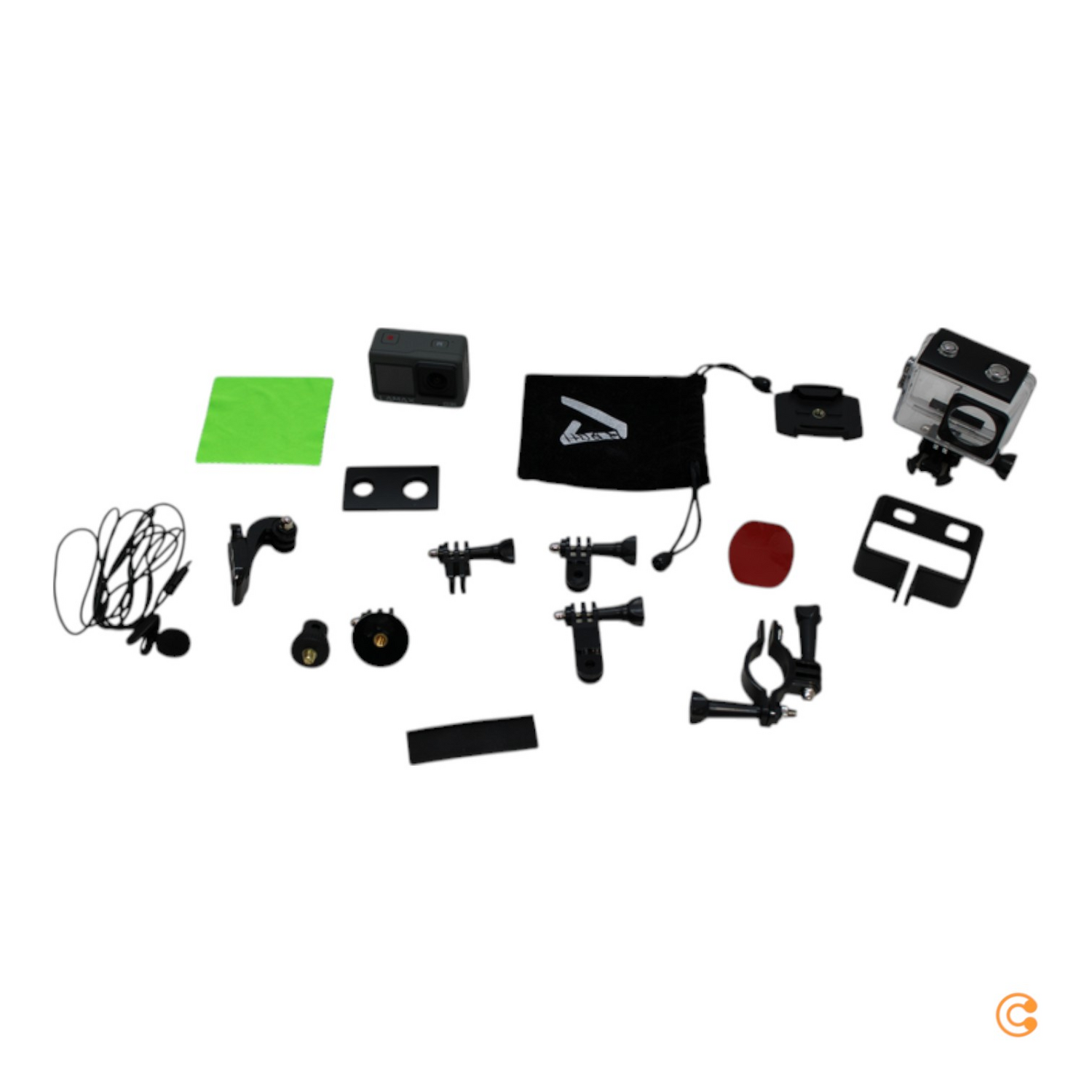 Lamax Action Cam X9.2 Kamera Dunkelgrau 4 K Wi Fi Touchscreen Wasserdicht 2“  D-Ware - 8594175357691