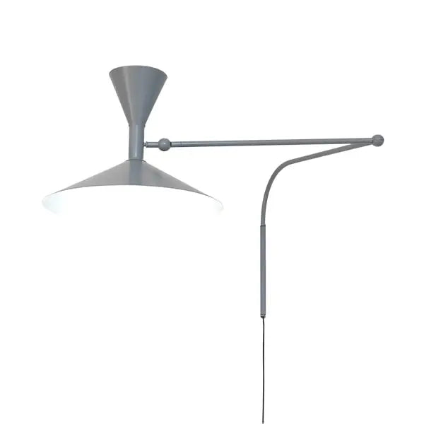 B-Ware Lampe De Marseille Wandleuchte Grau/Matt/Lx H 166x80cm/Ohne Leuchtmittel Lampe - 220511