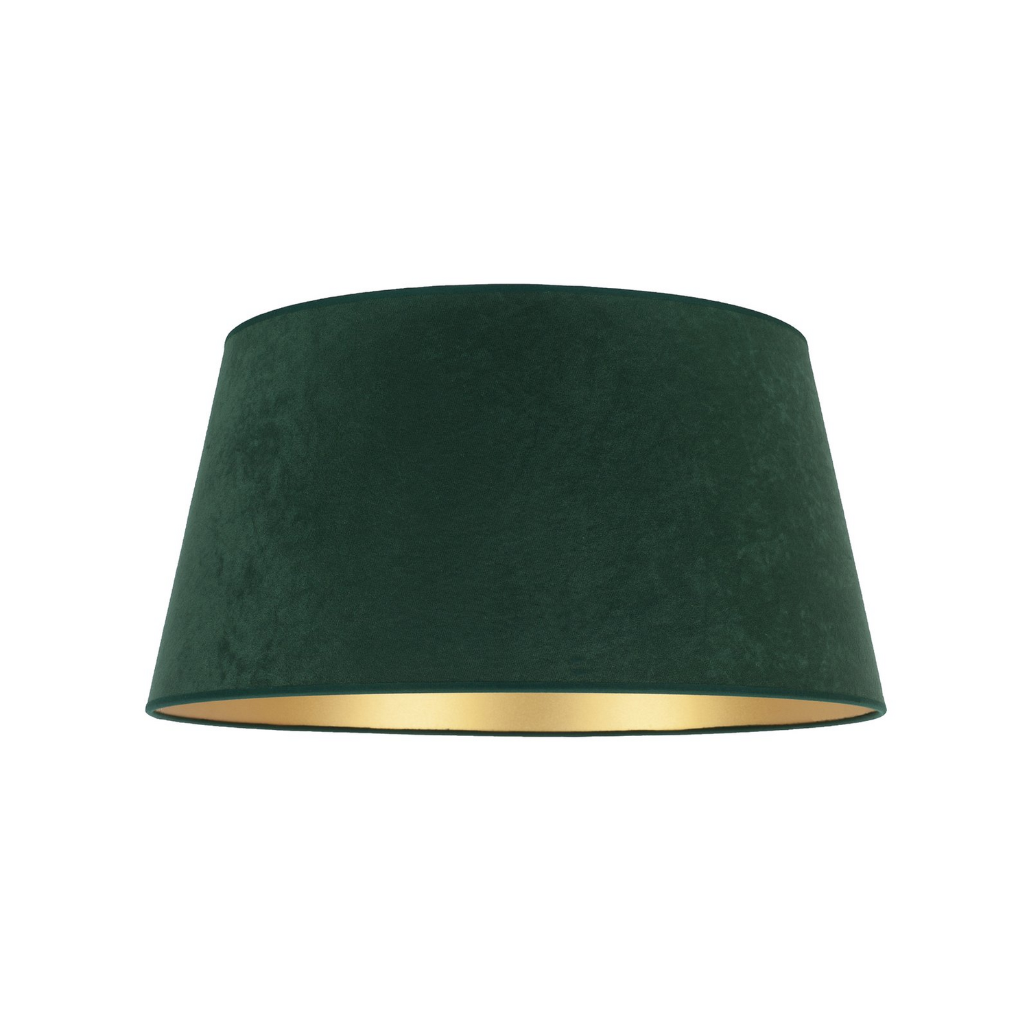 B-Ware Duolla Lampenschirm Schirm Leuchte Dunkelgrün Gold Cone Höhe 225 Cm E27 Lampe