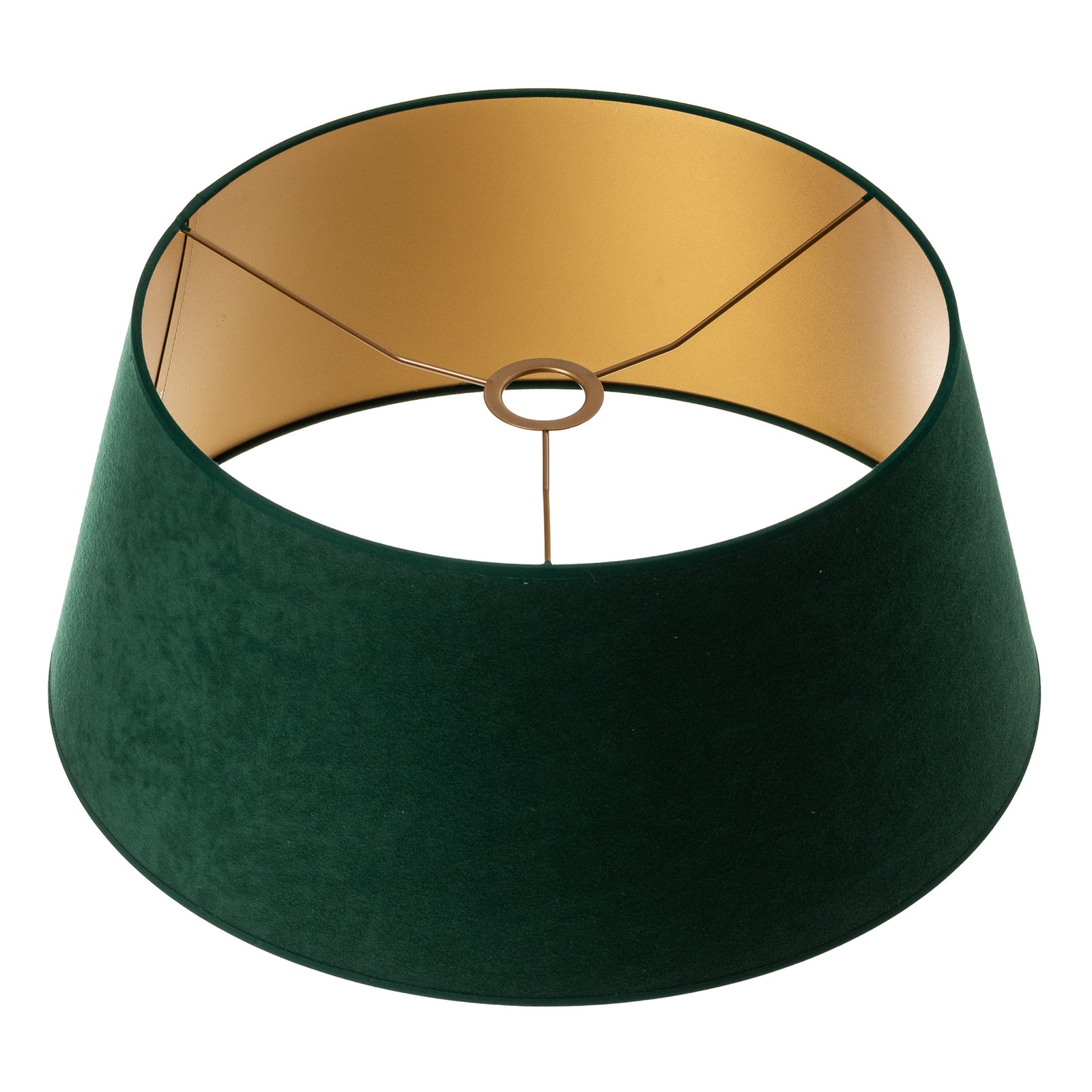 Duolla Lampenschirm Schirm Leuchte dunkelgrün gold Cone Höhe 225 cm E27 Lampe - 5903689185462