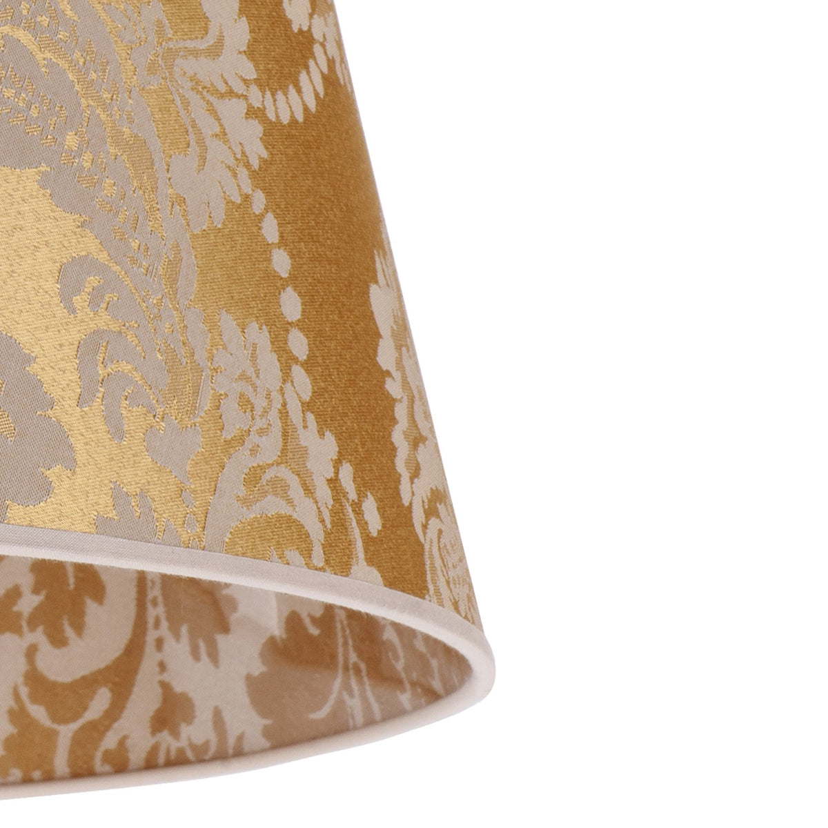 Duolla Lampenschirm Schirm Cone Gold Höhe 25,5 cm Lampenaufsatz Lampenabdeckung - 5903689185127