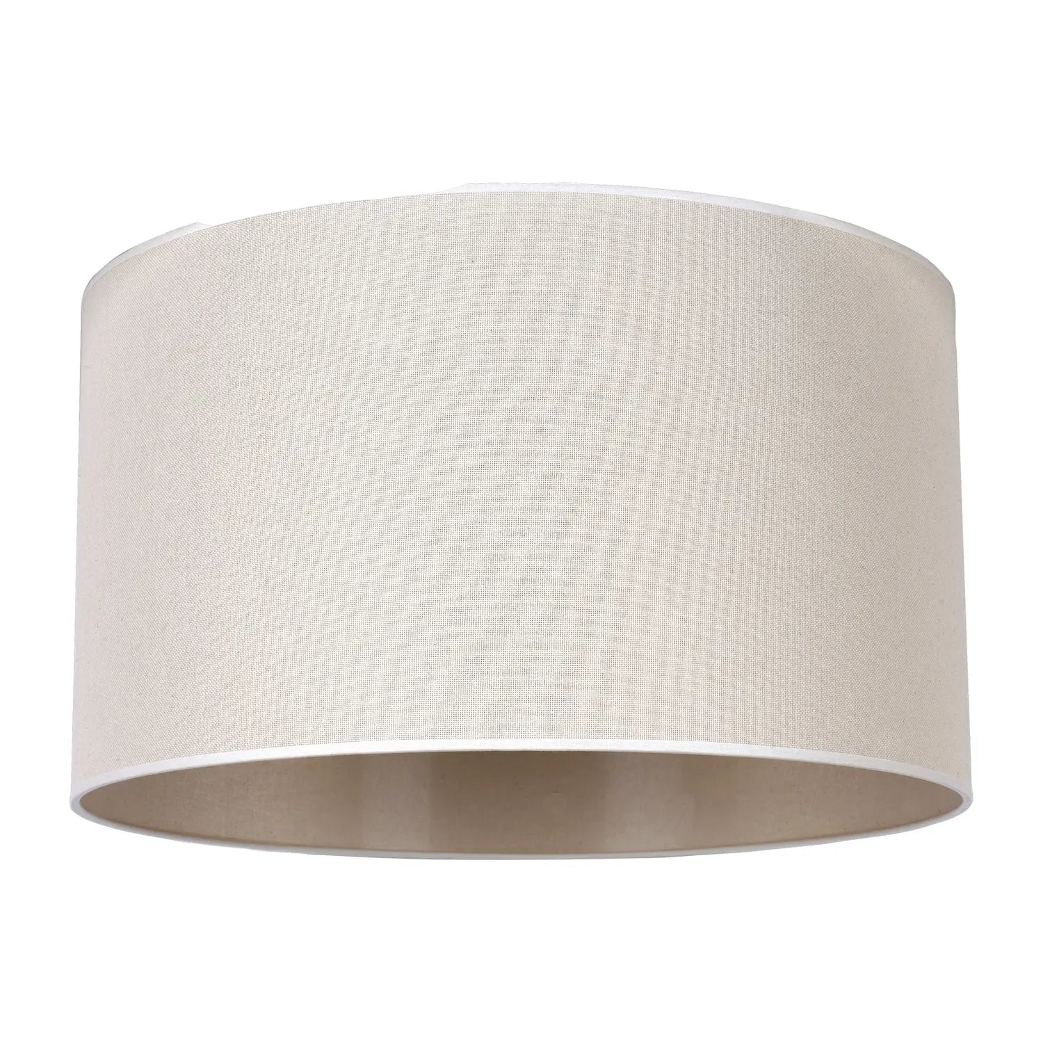 Duolla Lampenschirm Schirm Roller Baumwolle Beige ø 40 Cm Höhe 22 Cm Ersatz - 5903240292981