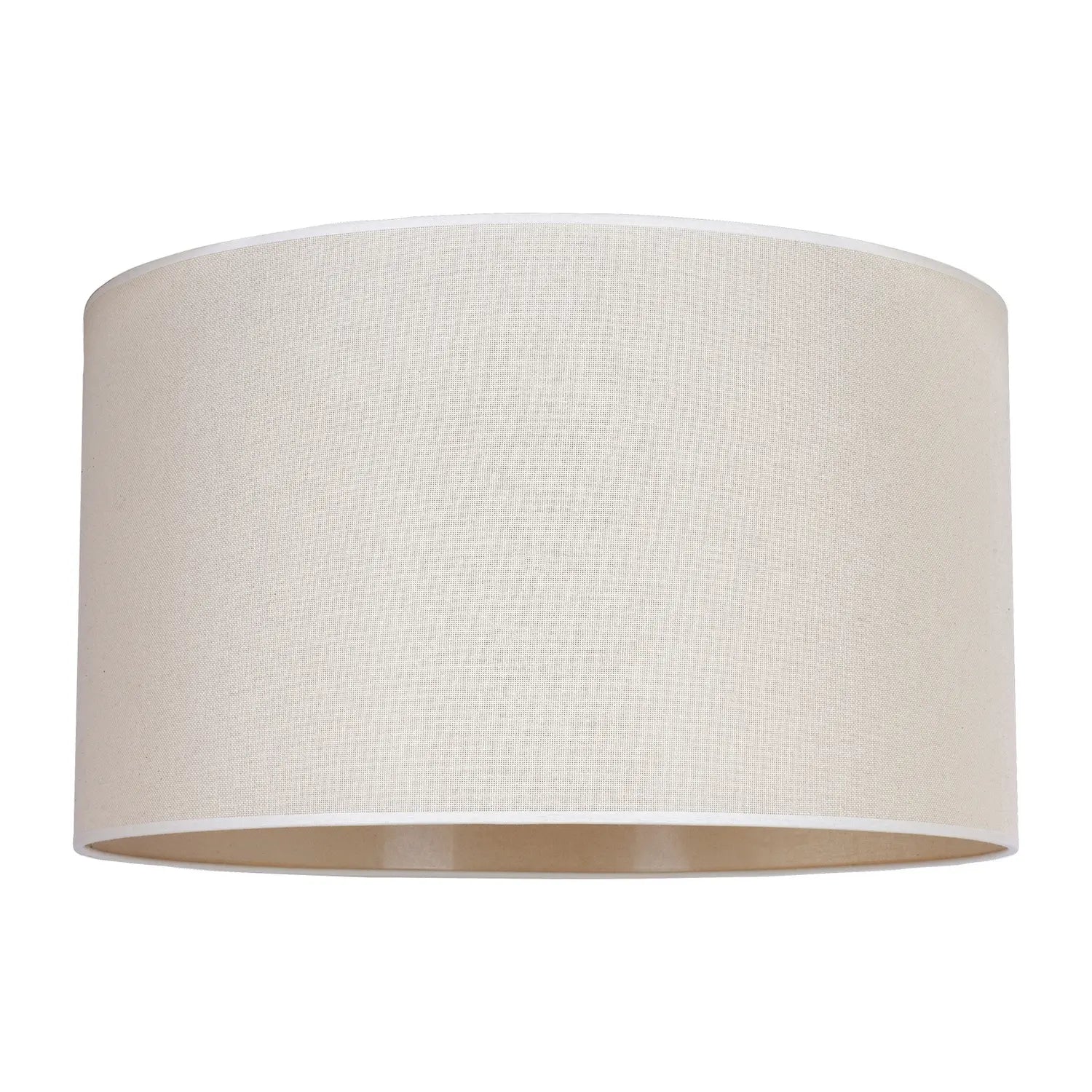Duolla Lampenschirm Schirm Roller Baumwolle Beige ø 40 Cm Höhe 22 Cm Ersatz - 5903240292981