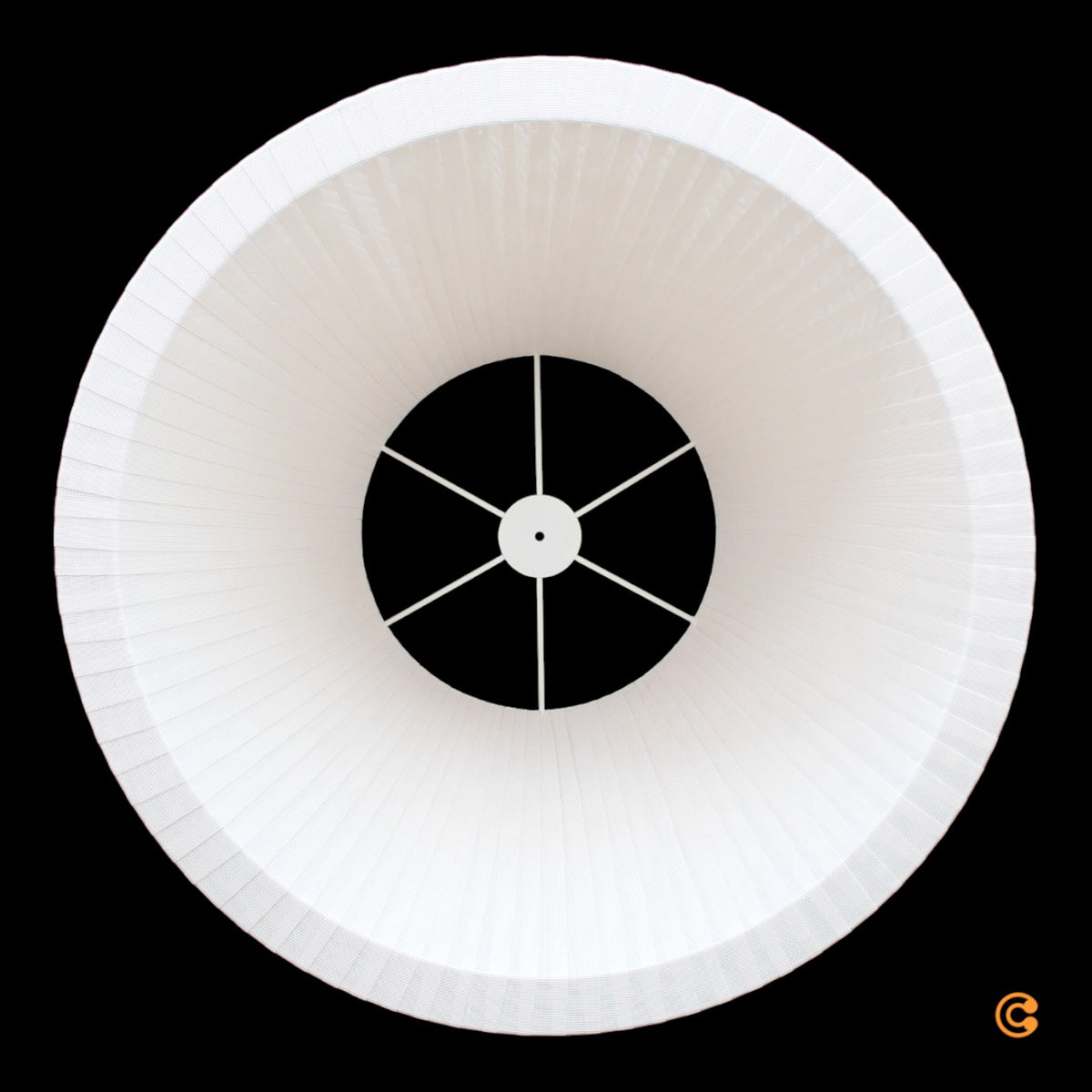 Marset Lampenschirm Ersatzschirm TXL Outdoor Standlampe Weiß Ø 70 cm - 8436043912765