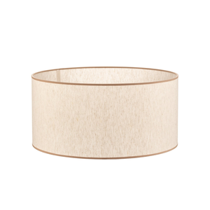 B-Ware Lampenschirm Roller Ecru/Beige ø 50 Cm Höhe 24 Cm Lampen Schirm Leuchte Licht