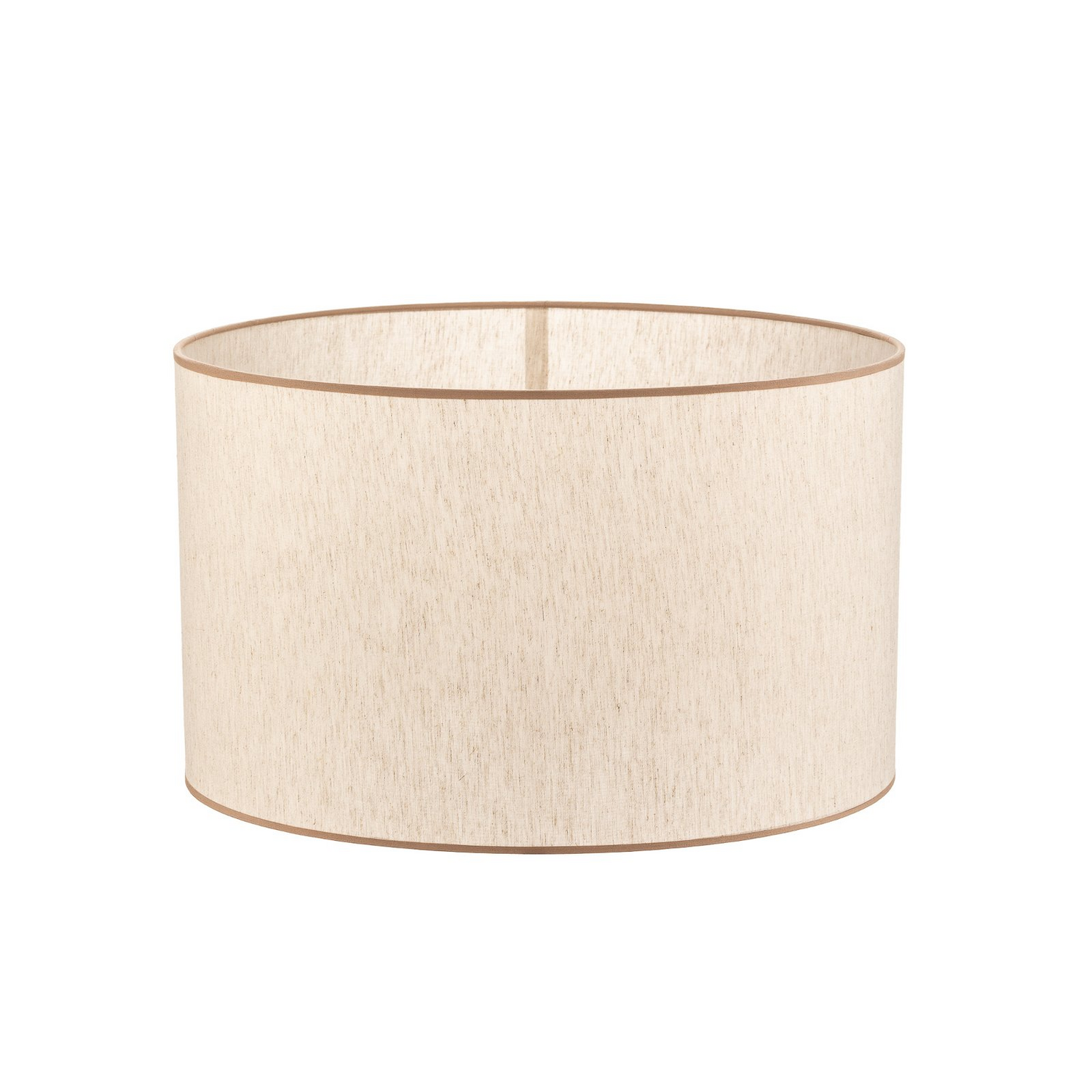 Lampenschirm Roller Ecru/Beige ø 50 Cm Höhe 30 Cm Lampe Leuchte Spot Schirm B-Ware - 5903689188418