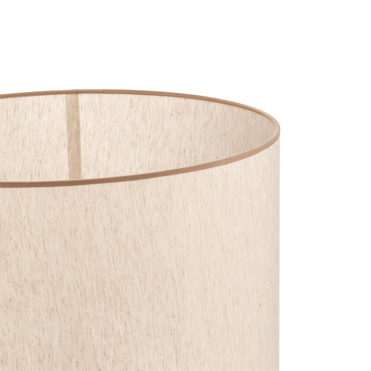 Lampenschirm Roller Ecru/Beige ø 50 Cm Höhe 30 Cm Lampe Leuchte Spot Schirm B-Ware - 5903689188418