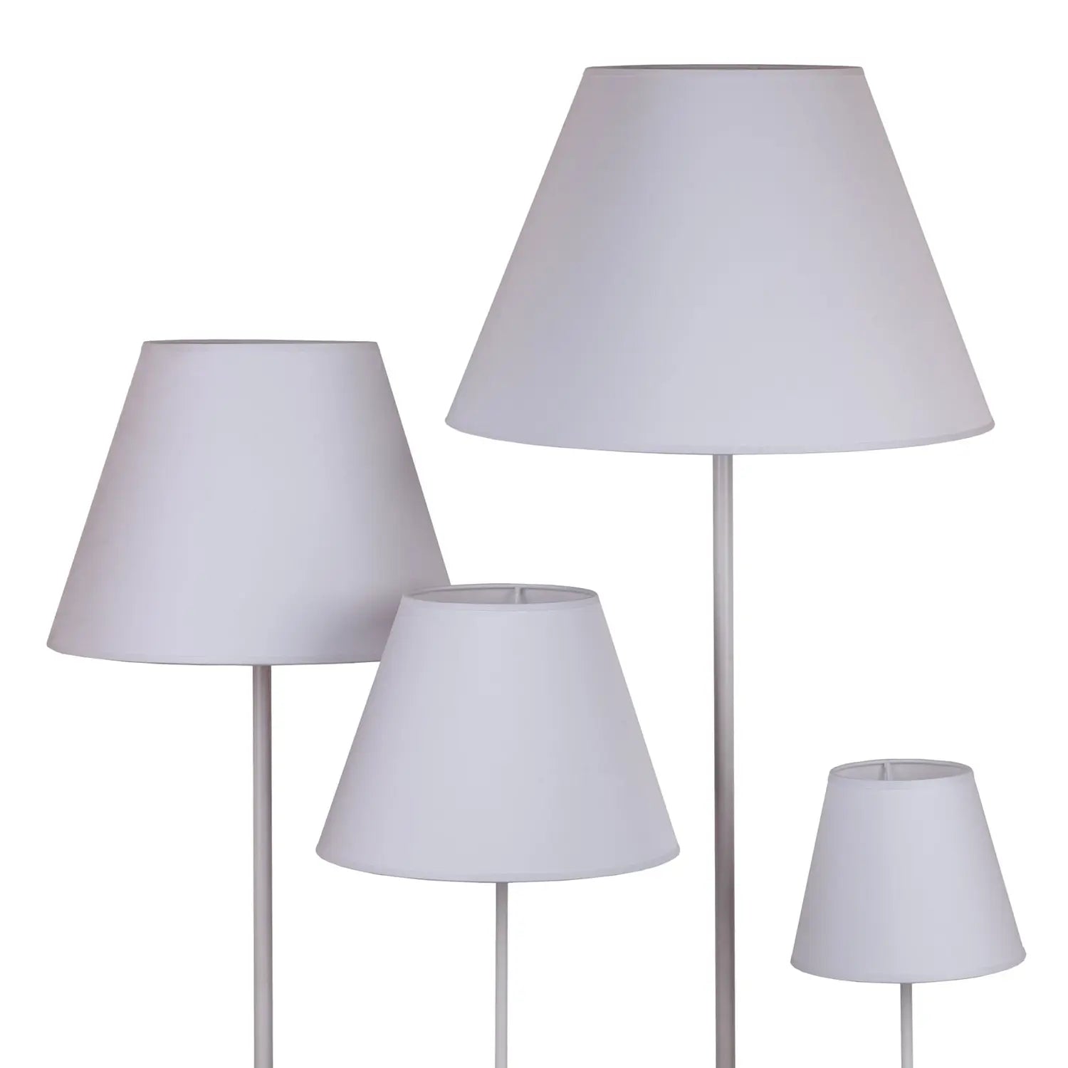 B-Ware Lampenschirm Sofia Schirm Weiß Textil Accessoire Leuchte Raum Atmosphäre 45 Cm - 5903689185707