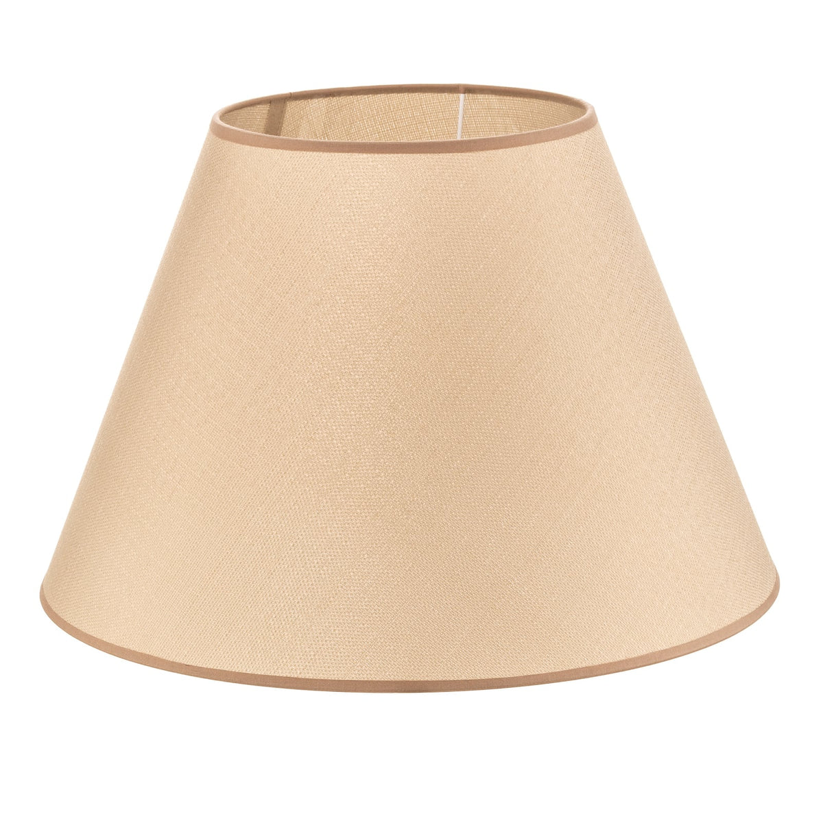 Sofia Lampenschirm Schirm Textil Beige Veroni Höhe 31 cm Made in Europe - 5903689185981