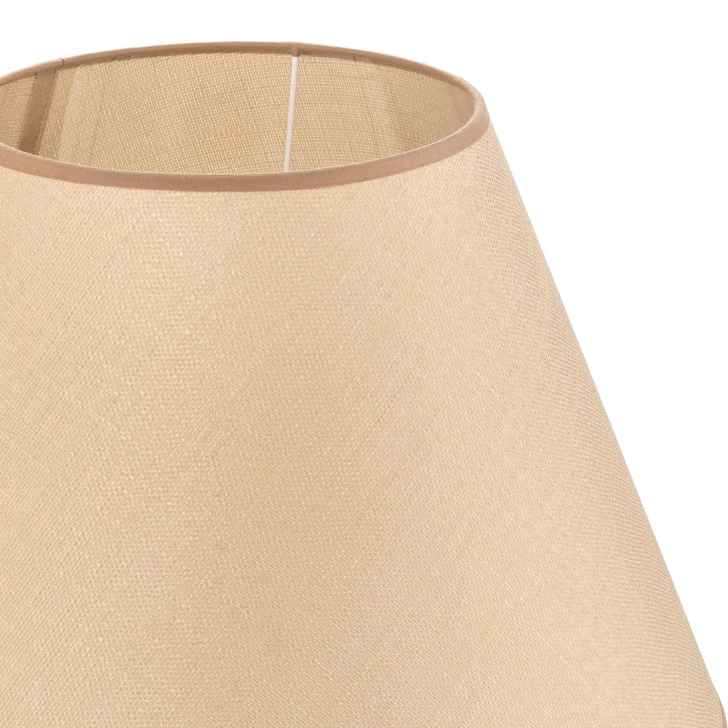 B-Ware Sofia Lampenschirm Schirm Textil Beige Veroni Höhe 31 Cm Made In Europe - 5903689185981