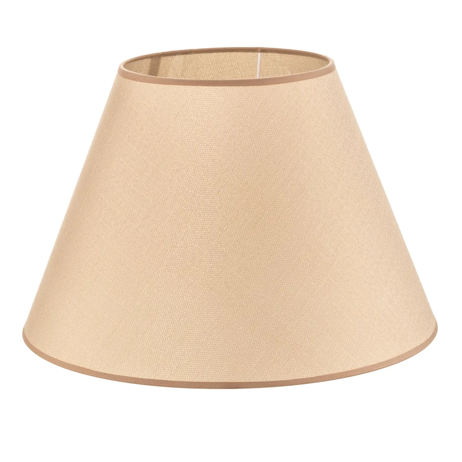 B-Ware Sofia Lampenschirm Schirm Textil Beige Veroni Höhe 31 Cm Made In Europe - 5903689185981