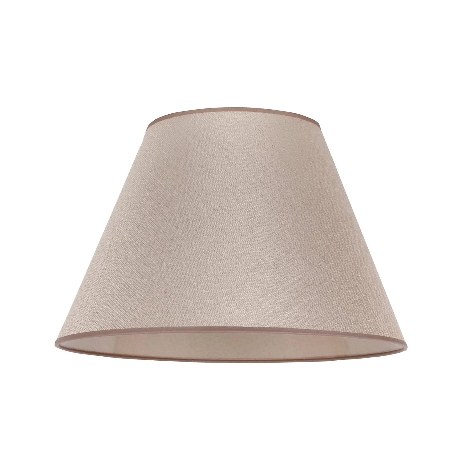 B-Ware Sofia Lampenschirm Schirm Textil Beige Veroni Höhe 31 Cm Made In Europe - 5903689185981