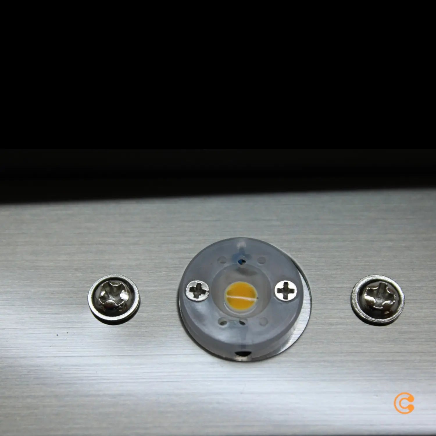 B-Ware Lampenwelt Wandleuchte Wandlampe Metall Cob Led Enja Silber Beleuchtung 46 Cm - 4251096510577