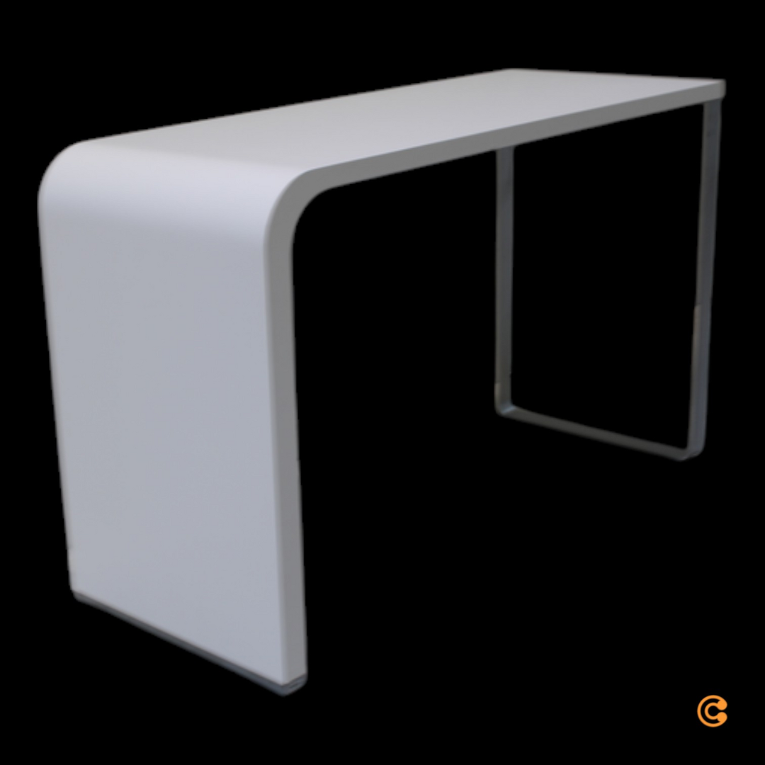 Lapalma Brunch Bartisch Tisch Weiß Pappel Buchenholz 180x70x110 Siehe Text/Foto C-Ware - 392875