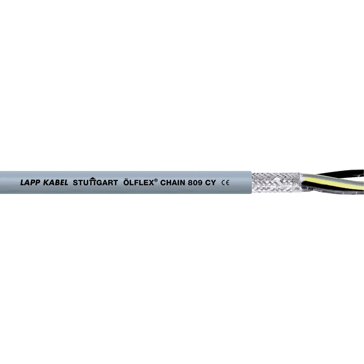 LAPP Schleppkettenleitung Leitung ÖLFLEX CHAIN 809 CY 7 G 0.75 mm² Grau 50 m - 4044776031208