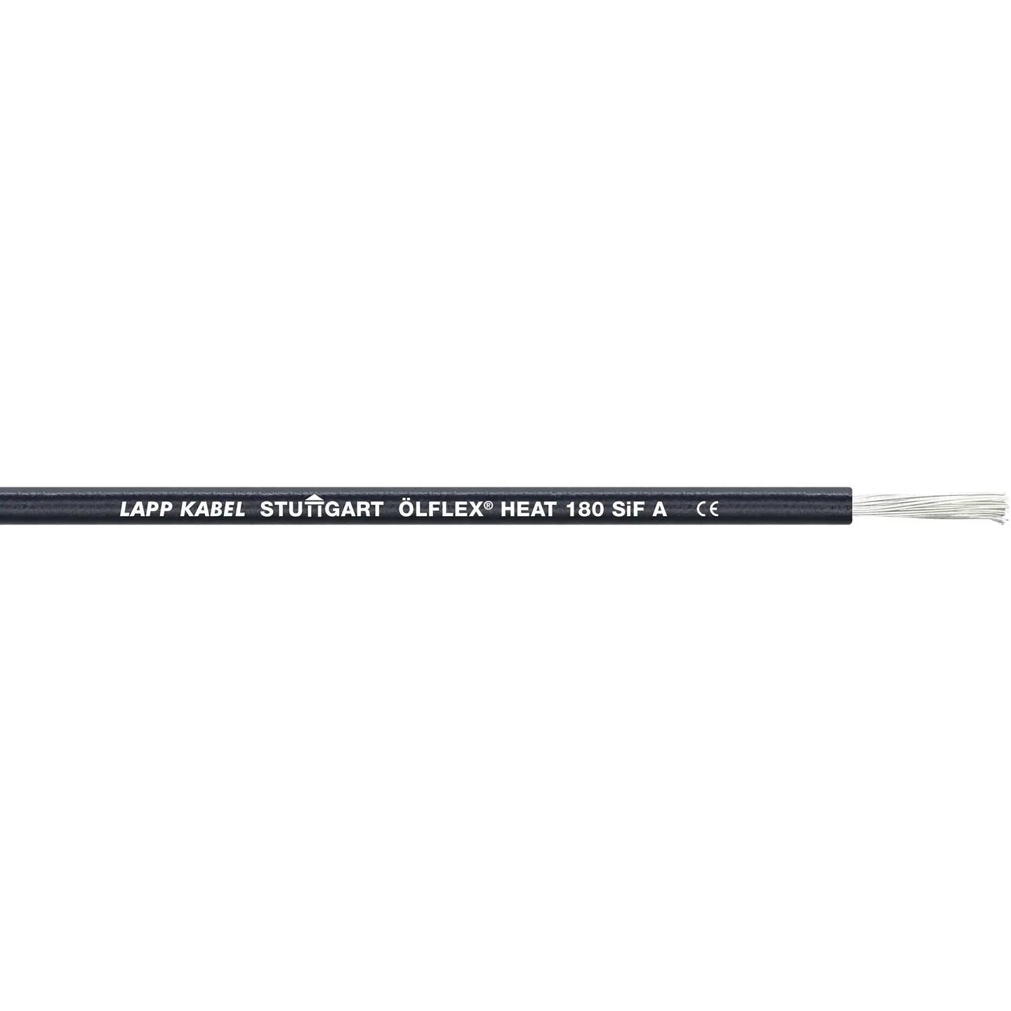 B-Ware Lapp Hochtemperaturader Leitung Kabel ölflex Heat 180 Si F A Schwarz 100 M - 4044777172580