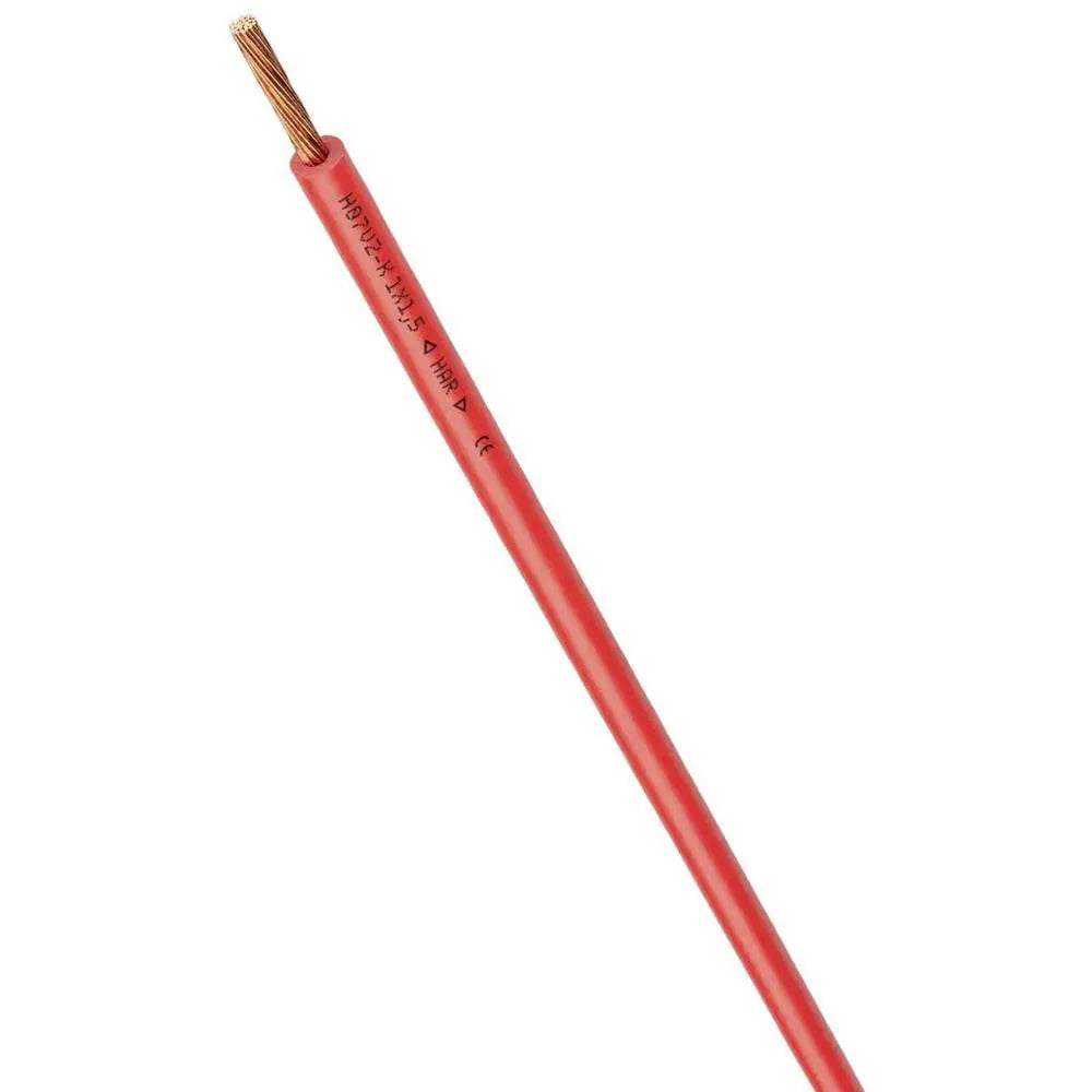 B-Ware Lapp Einzelader Leitung Kabel H07 V2 K 2.5mm² Rot 100m Kupfer Polyvinylchlorid - 4044776749486