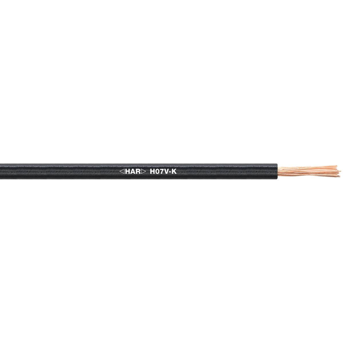 Lapp 4521011/50 Litze H07 V K 1 X 25 Mm² Schwarz 50 M Einzeladern Draht Ader B-Ware