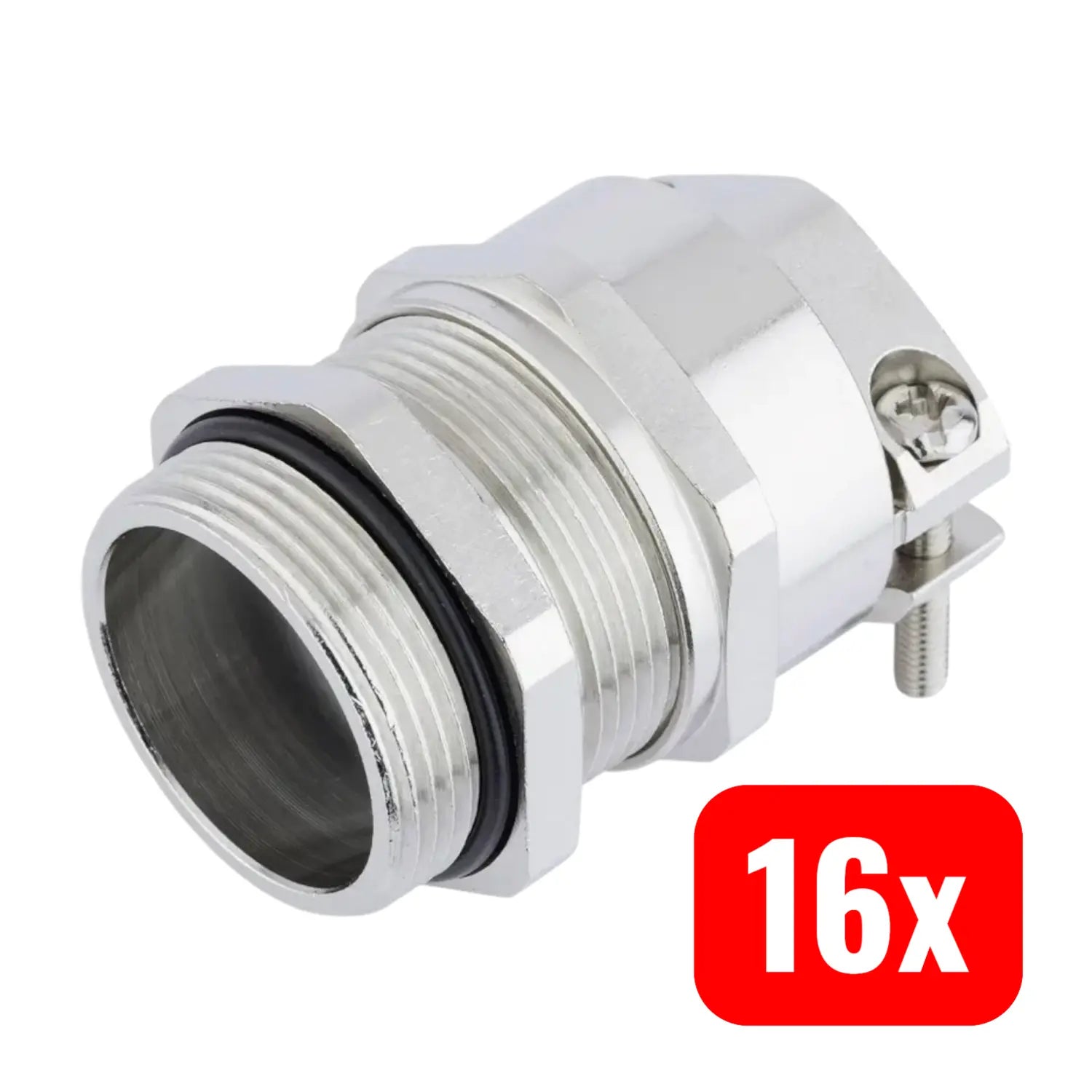 B-Ware Lapp Kabelverschraubung Kabeldurchführung Skintop Messing Zugentlastung 16 Stück - 4044777464883