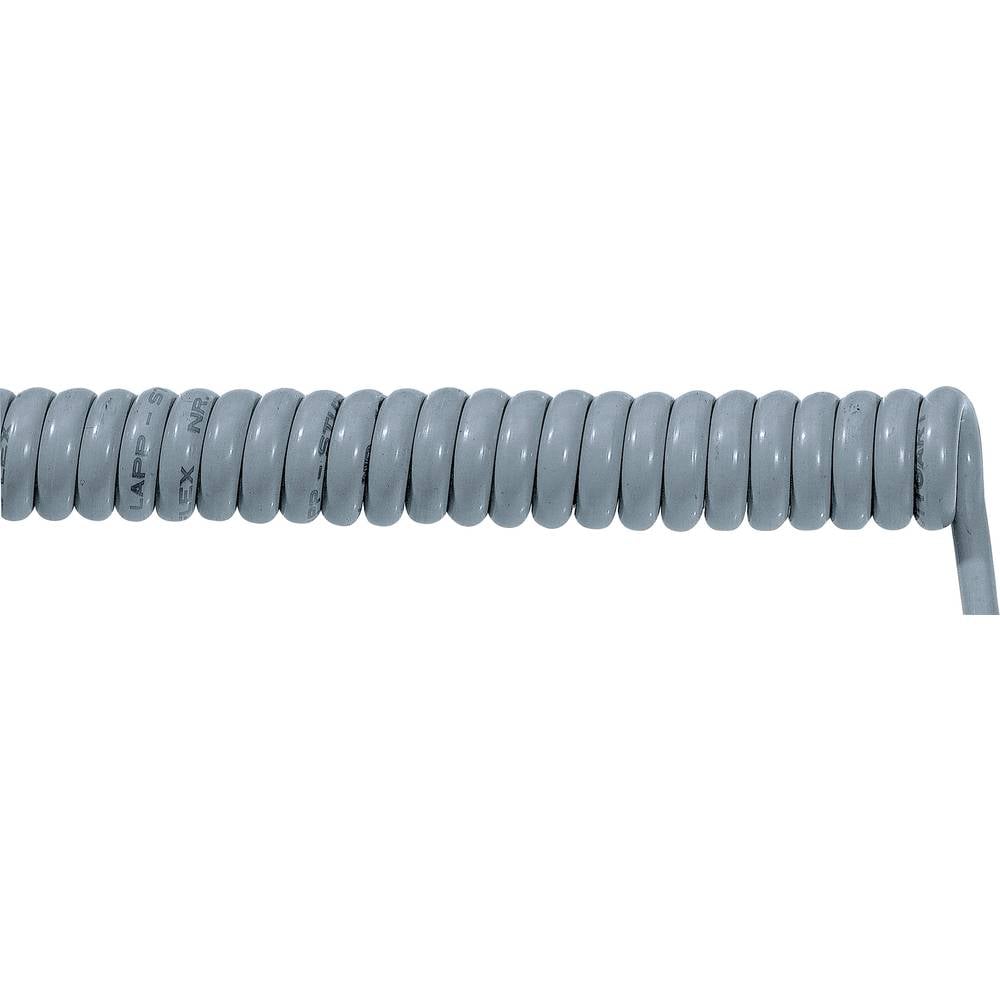 LAPP Spiralkabel Kabel ÖLFLEX SPIRAL 400 P Leitung 500mm grau 5 G 1 mm² 2 STÜCK - 4044773301069