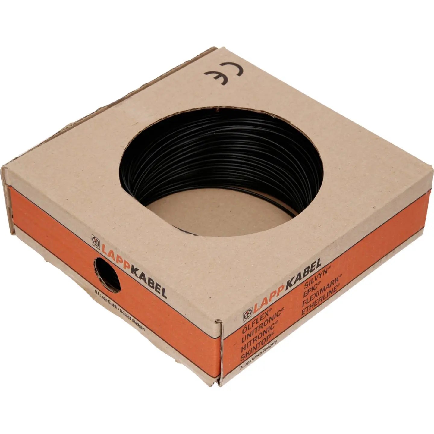 B-Ware Lapp Litze Leitung Aderleitung H05 V K Schwarz 100 Meter Verdrahtung Signal - 4044774699073