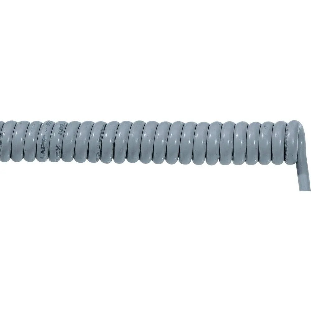 B-Ware Lapp Spiralkabel ölflex Spiral Wendelleitung Pur Grau Adern Nummerncodiert - 4044773300246