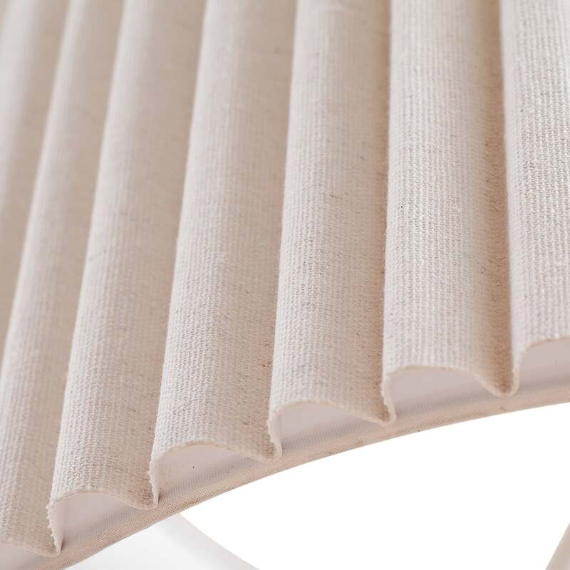 Lindby Hängeleuchte Libbie 45 cm creme Textil dimmbar E27 15 W IP20 - 4255830903670