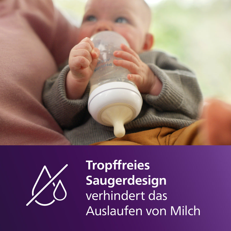 Philips Avent Flasche Baby Flaschen-Starter-Set SCD838/11 BPA-frei 4 Flaschen - 8710103990710