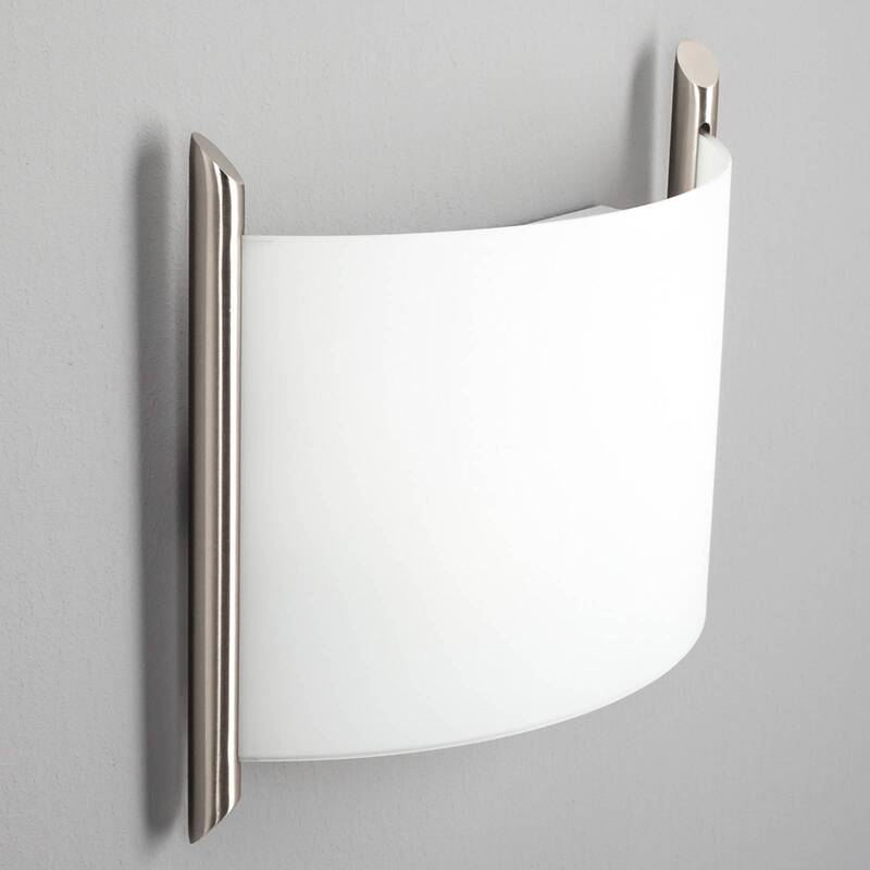 Lindby Wandleuchte Filippa Wandlampe Wandlicht Leuchte E27 31cm nickel satiniert - 6291105706391