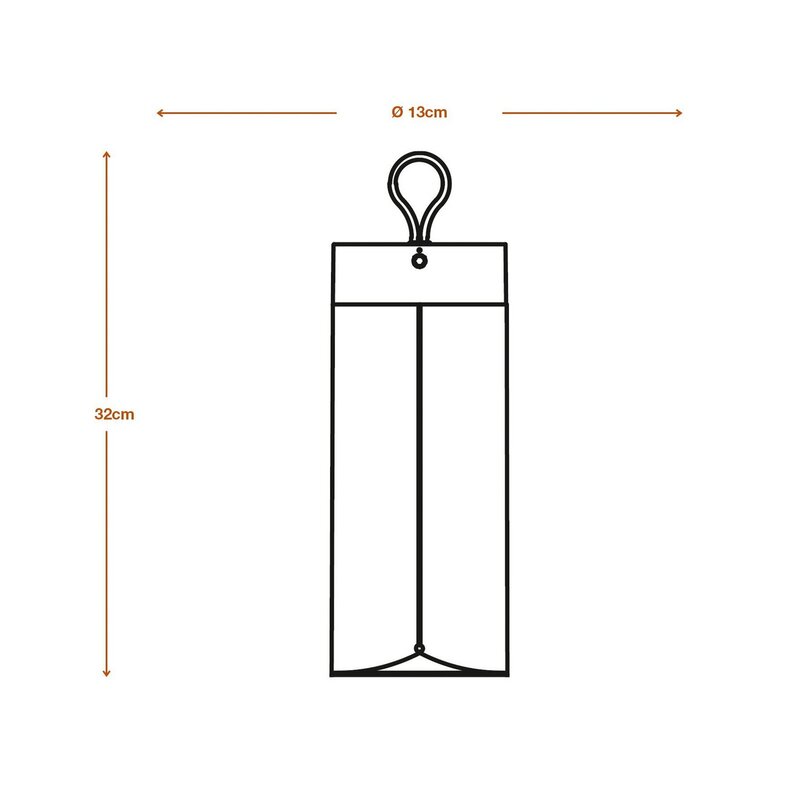 OSRAM Tischleuchte Akku Lampe LED Leuchte DECOR FILAMENT dunkelgrau 32 cm - 4099854440304
