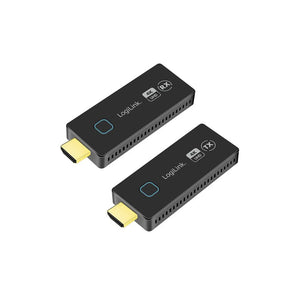 B-Ware LogiLink HDMI Übertragungs-Set drahtlos Adapter HDMI 3840x2160 30m USB schwarz