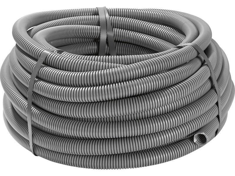 Panzer-Isolierrohr Flexibel grau 25m Heizrohr Innenbereich -5°C bis 60°C - 4007873967498
