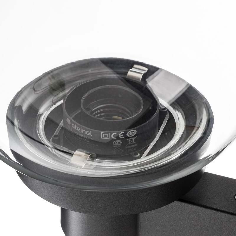 STEINEL L 115 S Sensor-Wandleuchte Außenwandleuchte Lampe Leuchte E27 anthrazit - 4007841059880